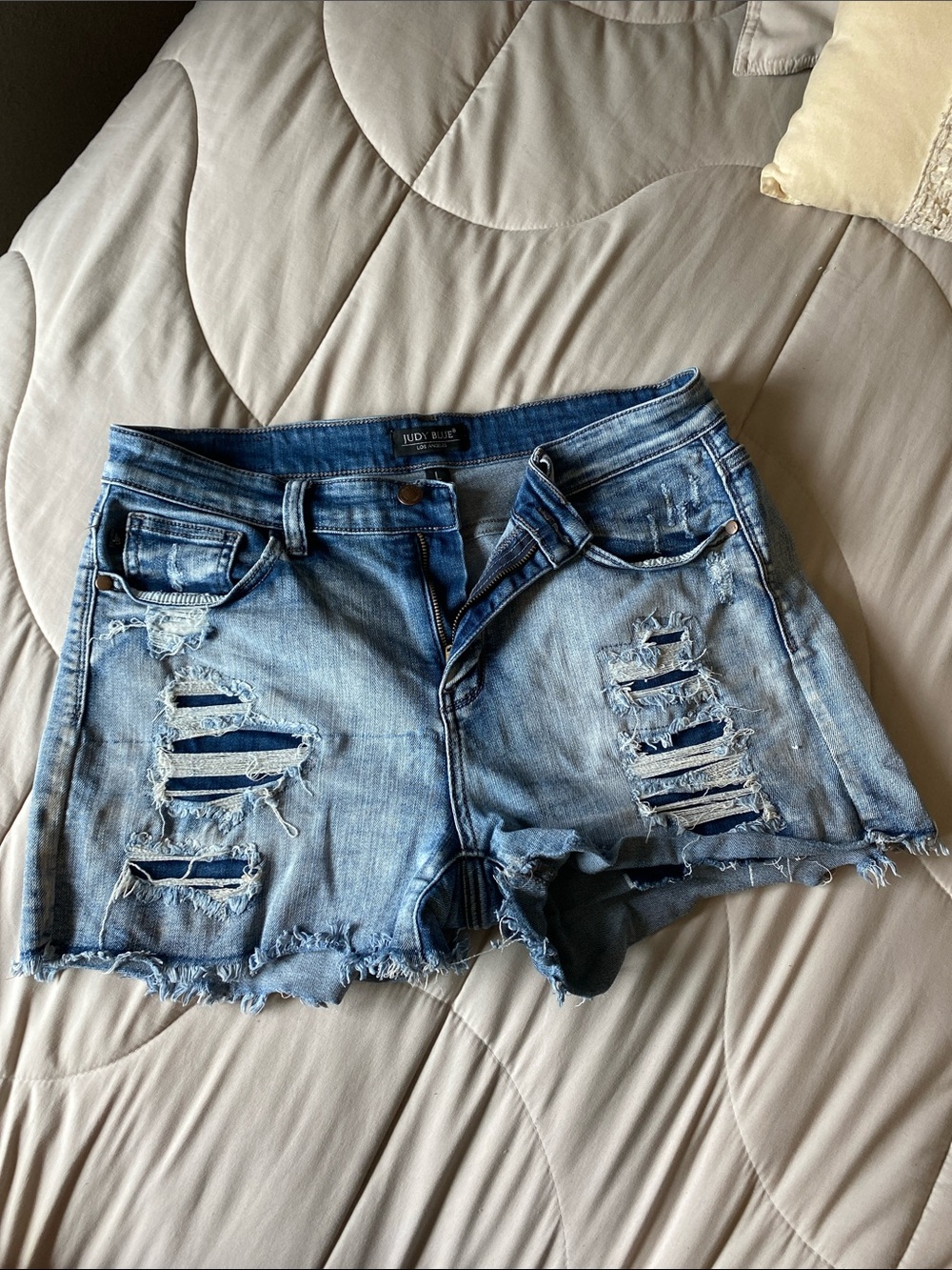 Judy Blue - Distressed Denim Women’s Shorts